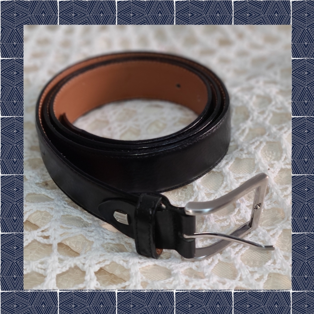 PROFUOMO ITALIAN CALF LEATHER  MEN'S BELT